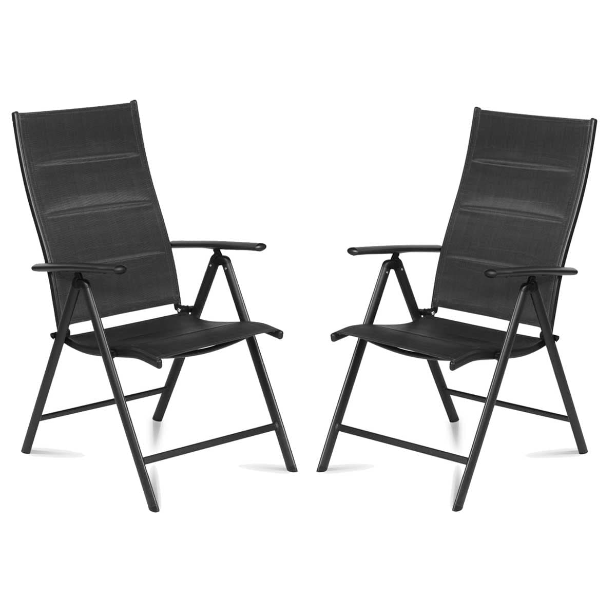 2 Podesive, Sklopive Baštenske Stolice - 5 Položaja Naslona