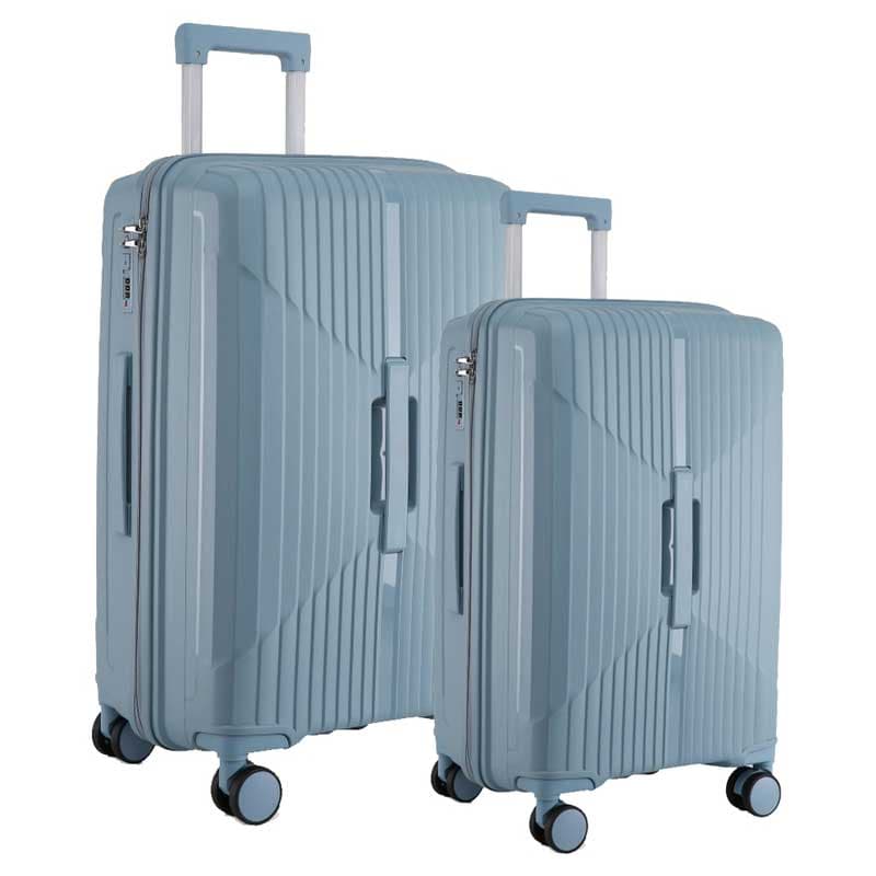 Komplet 2 tvrda kofera Ancona Zelena