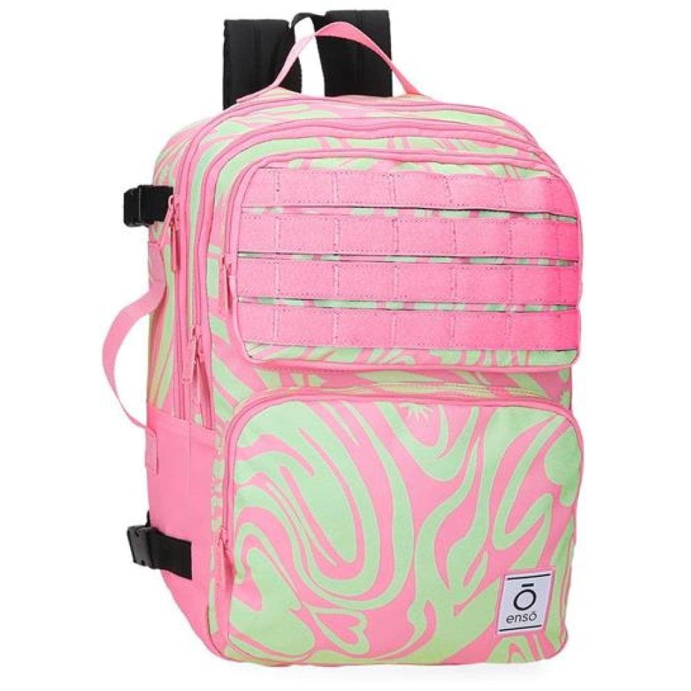 Ranac za put - kabinski ranac Enso Fleur pink 98726