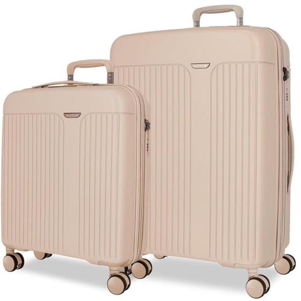 Proširivi polipropilenski koferi 55cm i 68cm Movom New Trendy beige 53889