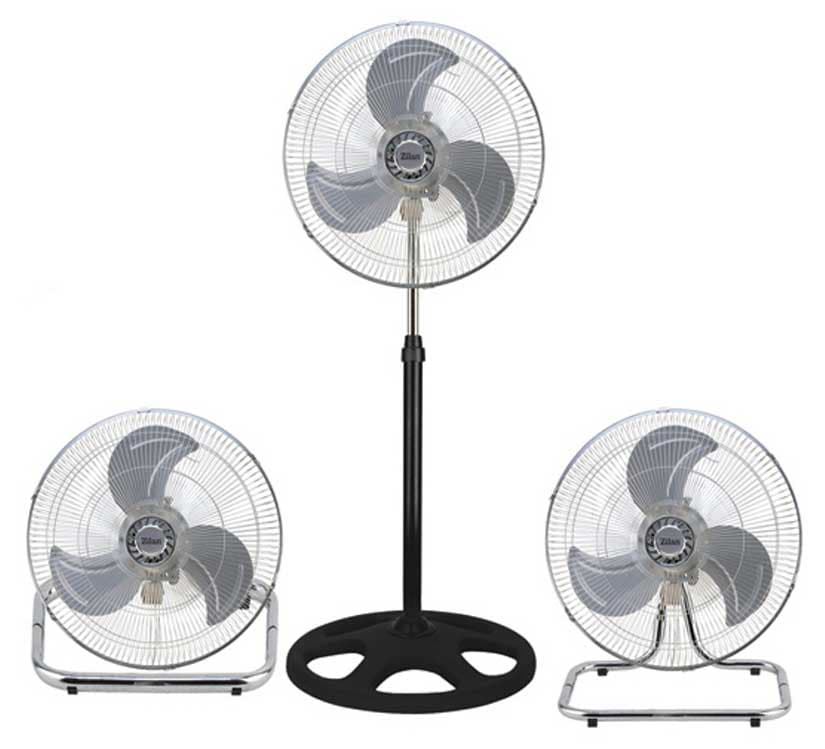 3U1 Jedan ventilator za različite namene 55W 45cm Zilan ZLN3840