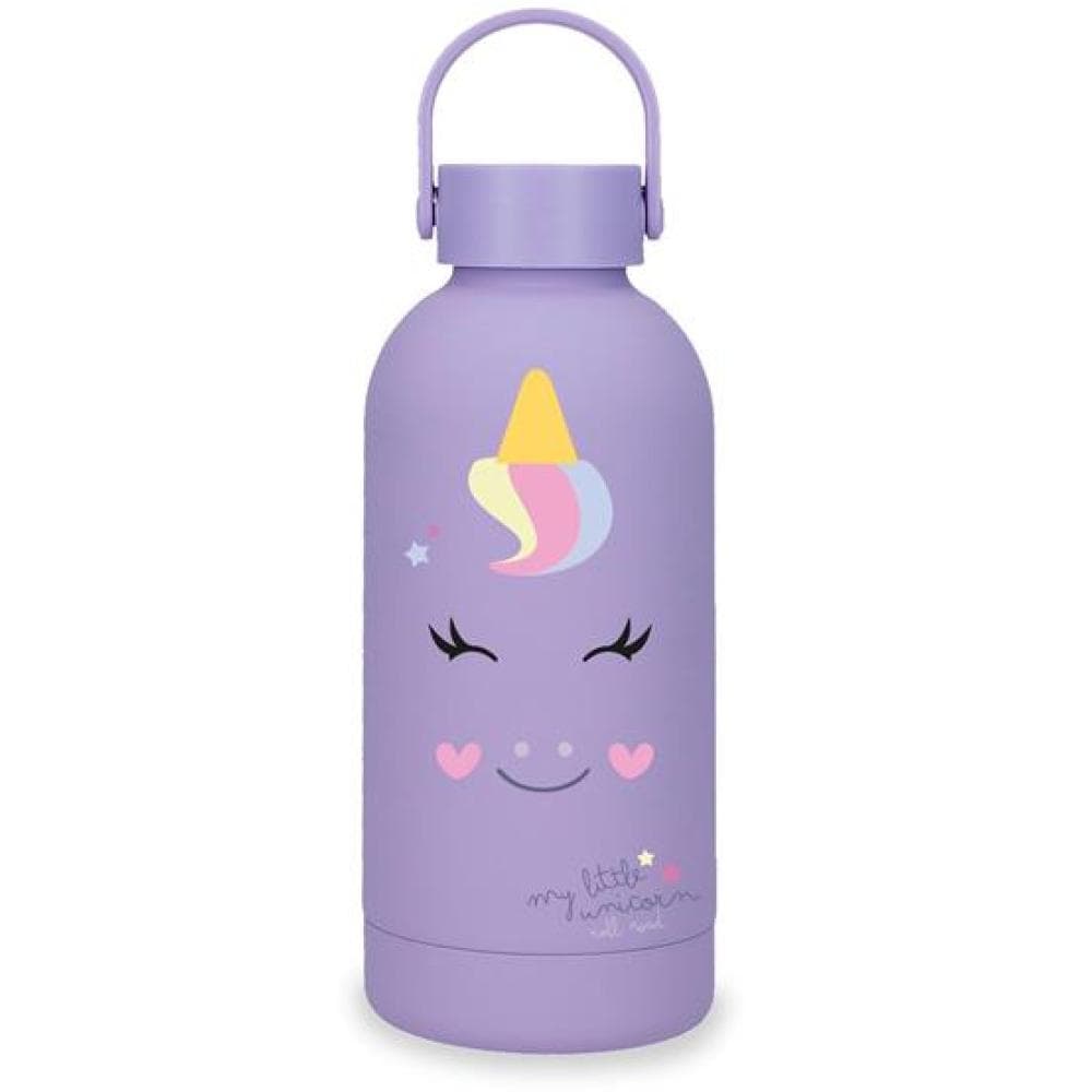 Termos boca 350ml 12-24h održavanje temperature Roll Road Happy Pets Unicorn purple 31831