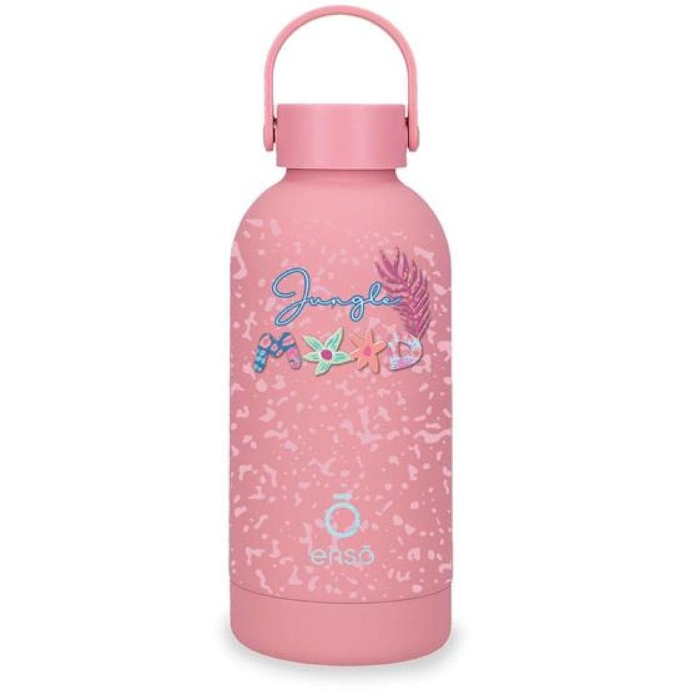 Termos 350ml 12-24h održavanje temperature Enso New Friends jungle pink 99231