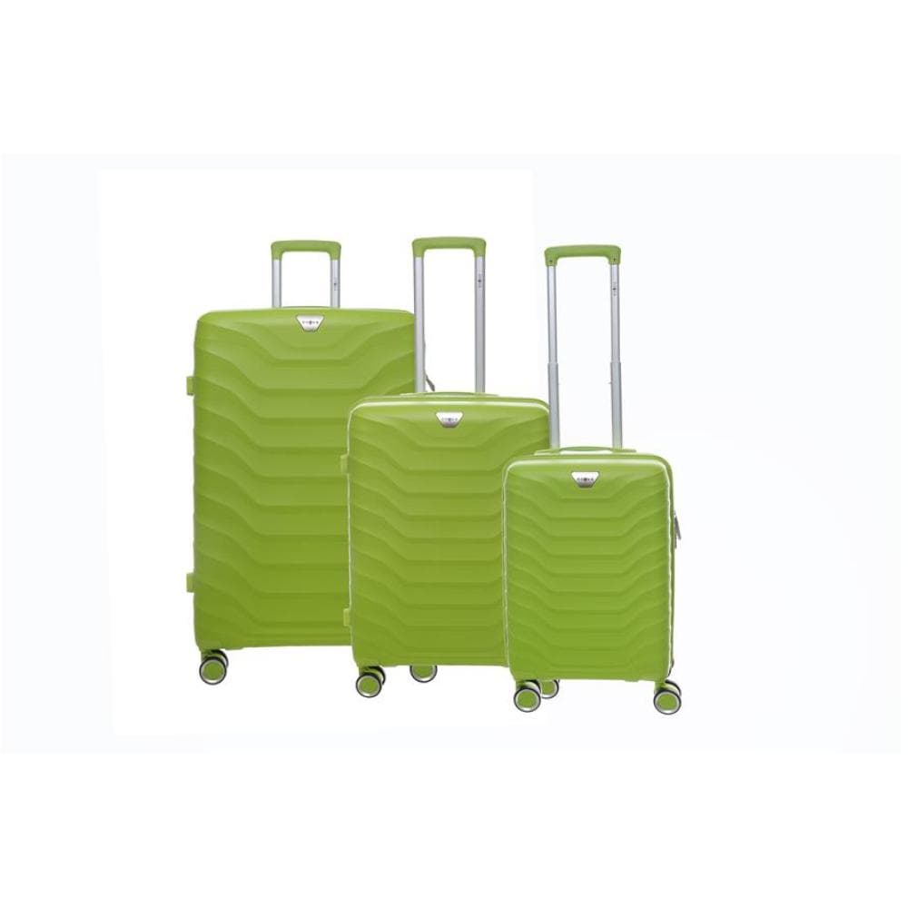 Putni koferi od polipropilena Komplet Enova Longbeach apple green 526340
