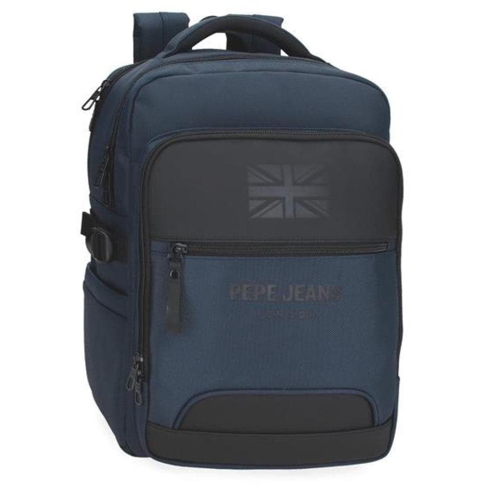 Ranac 40cm sa pregradama za laptop i tablet PJL Bromley navy 70624