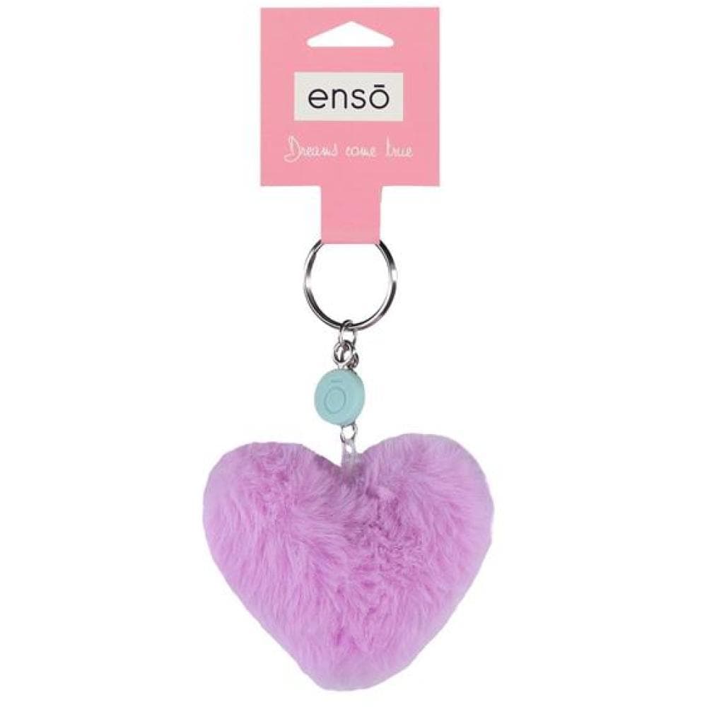 Privezak za ključeve torbu ranac Enso Heart lila 97402