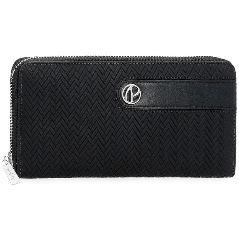 Ženski novčanik 19cm Pepe Jeans Sprig black 79185