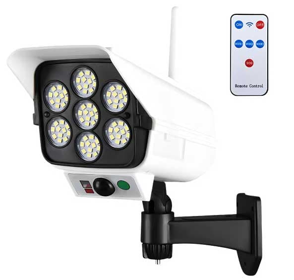 Solarna LED lampa u obliku kamere sa PIR senzorom 5812