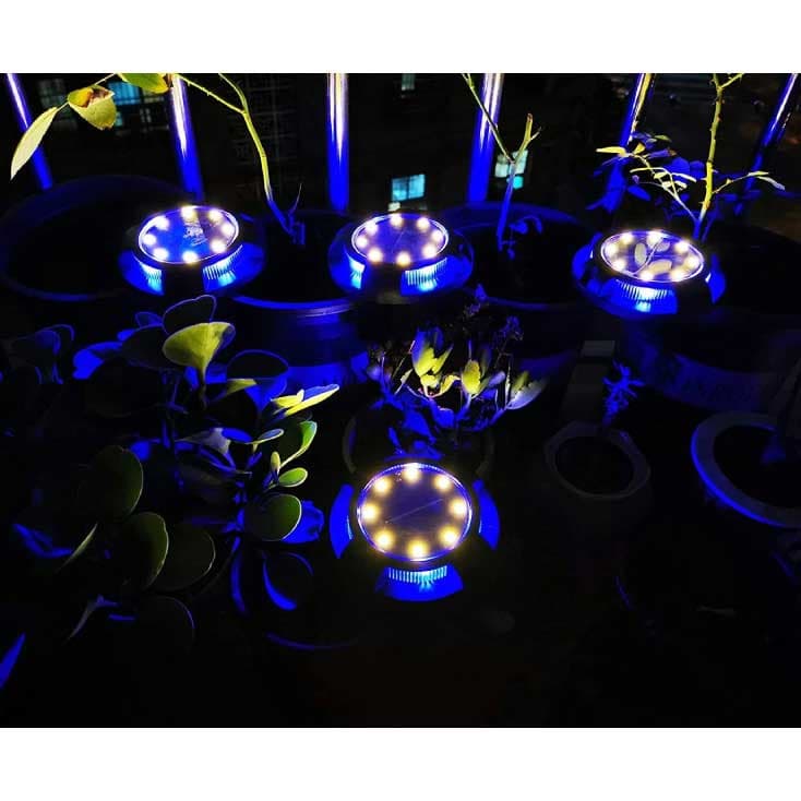 4 Višebojne solarne lampe za dekoraciju dvorišta 5705