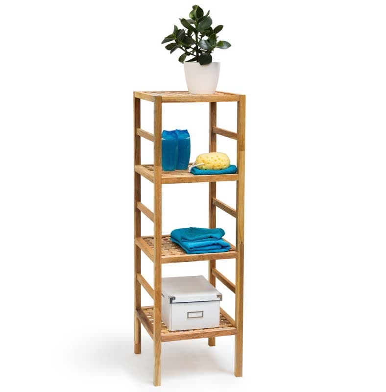 Polica od orahovog drveta sa 4 nivoa Nancy 4