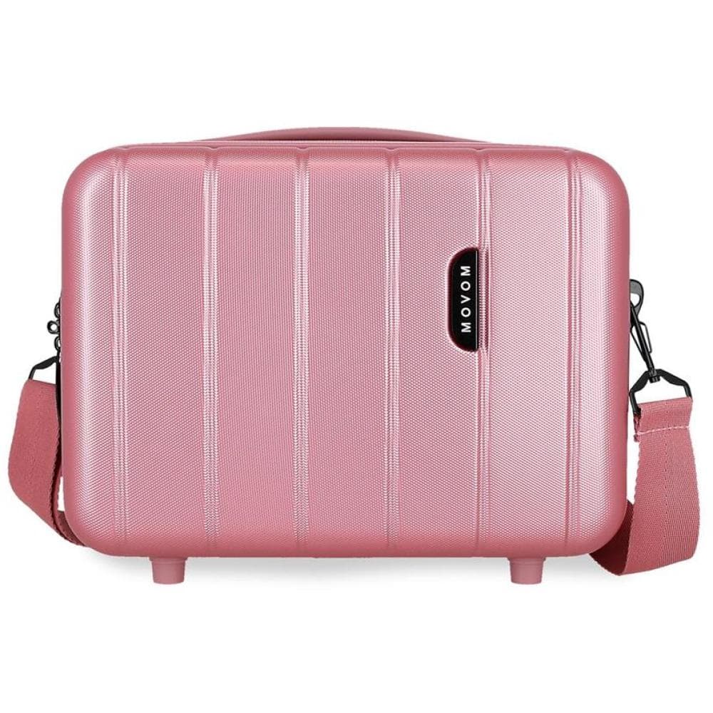 Kofer za šminku i kozmetiku Movom Wood pink 53139