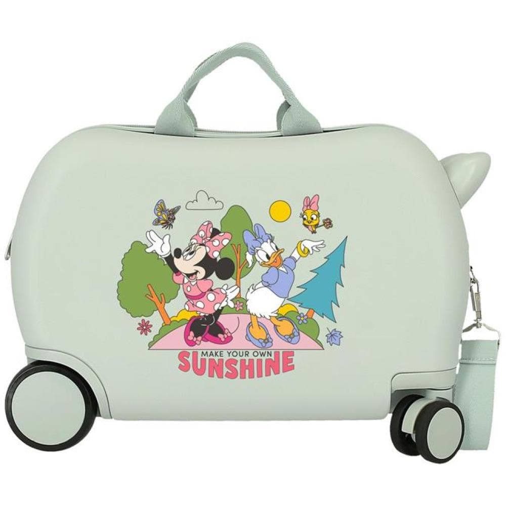 Dečiji kofer za put i vožnju Disney Minnie Sunshine mint 47710