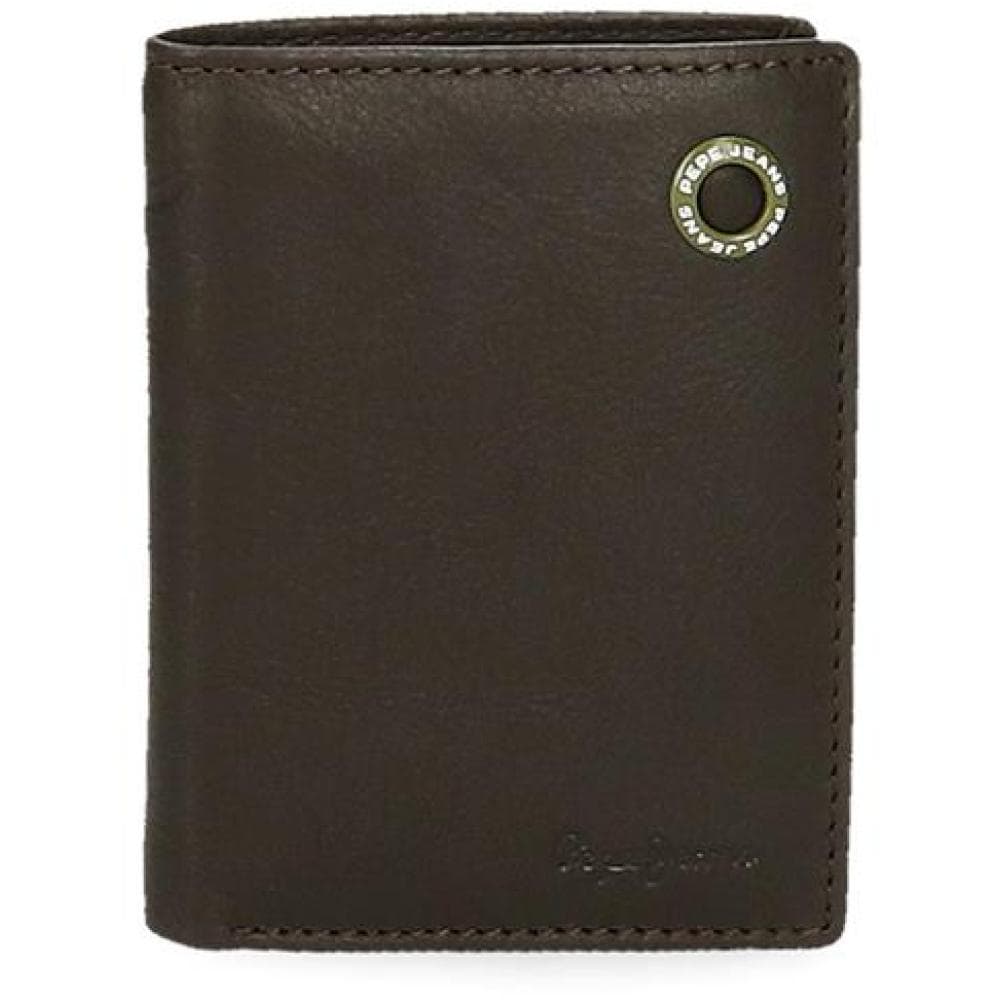 Novčanik od prirodne kože Pepe Jeans Badge brown 73711