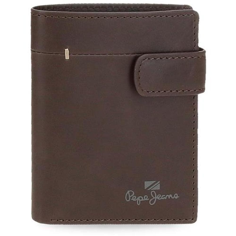 Muški novčanik od prirodne kože PJL Staple brown 78412