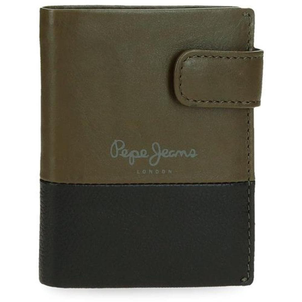 Kožni novčanik za muškarce Pepe Jeans Dual green 78312