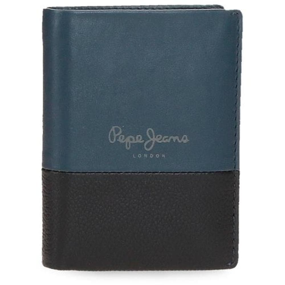 Muški kožni novčanik na preklop PJL Dual blue 78311