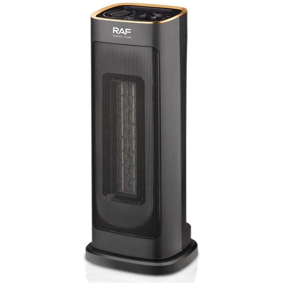 Raf R.1179b Stubna KeramiČka Grejalica Sa Rotacijom Crna 2000w