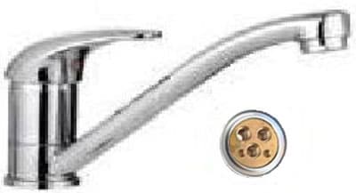 Termotehna baterija za sudoperu sa tri cevi Tea D710EB kraći ispust