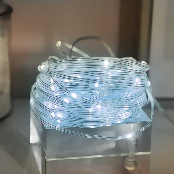 Svetleći niz sa 500 hladno belih LED dioda 35m