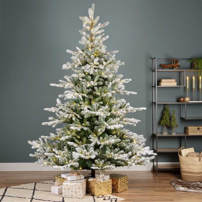 Novogodišnja snežna jelka sa LED lampicama Everlands Grandis Fir Snowy 180 cm 9670122