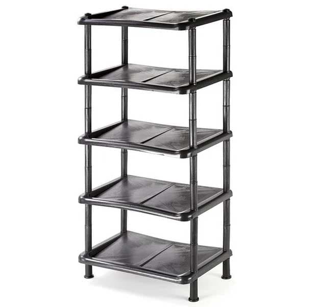 Plastična polica za obuću sa 5 nivoa