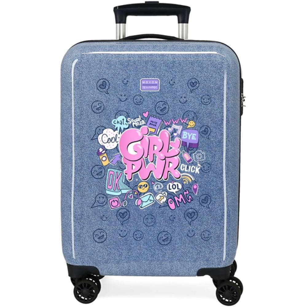 Putni dečiji kofer 55cm Movom Girl Power 30717