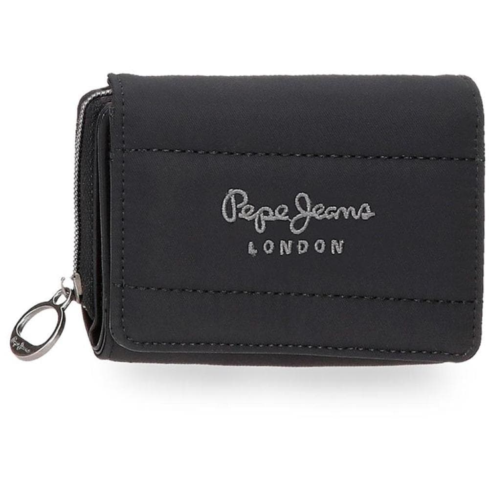 Ženski novčanik na preklop 10cm PJL Aura black 72182