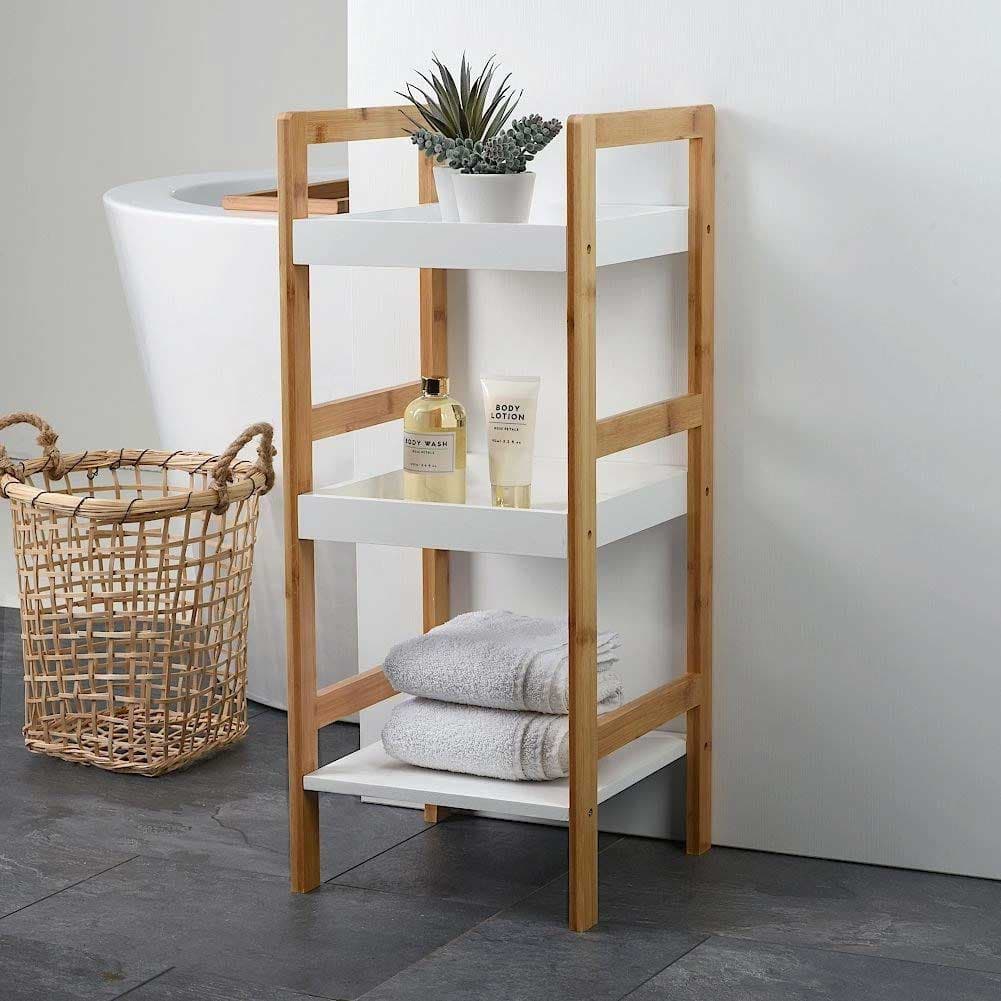 Polica sa tri nivoa Bambus Vilde 569096