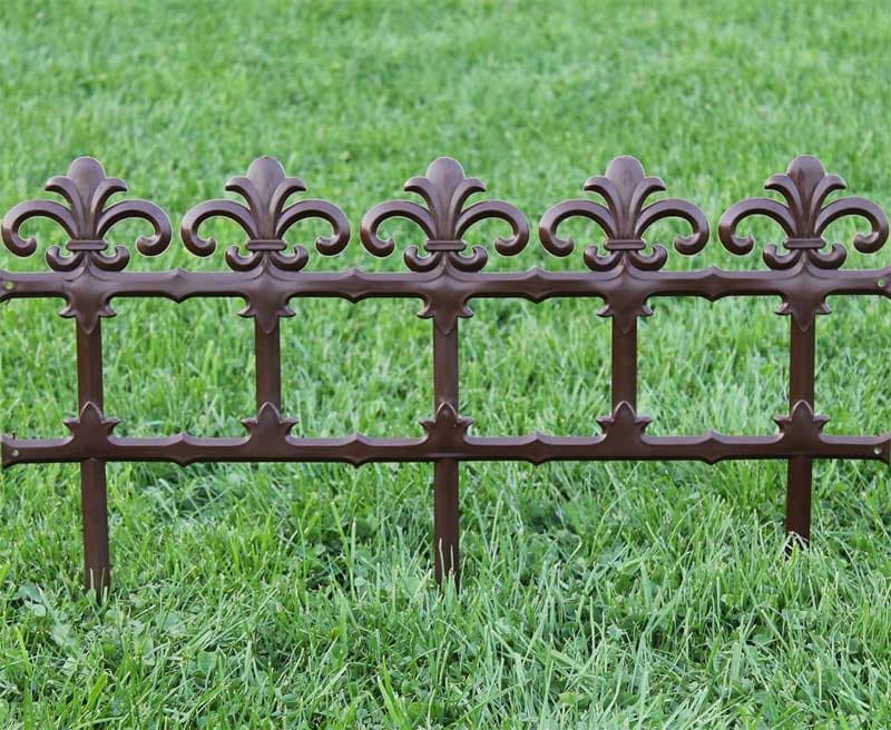 Baštenska ograda Prosperplast Garden Line 3.7m V34cm Braon