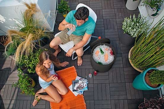 Baštenski Sto, Tabure, ili Frižider Keter Cool Stool Antracit