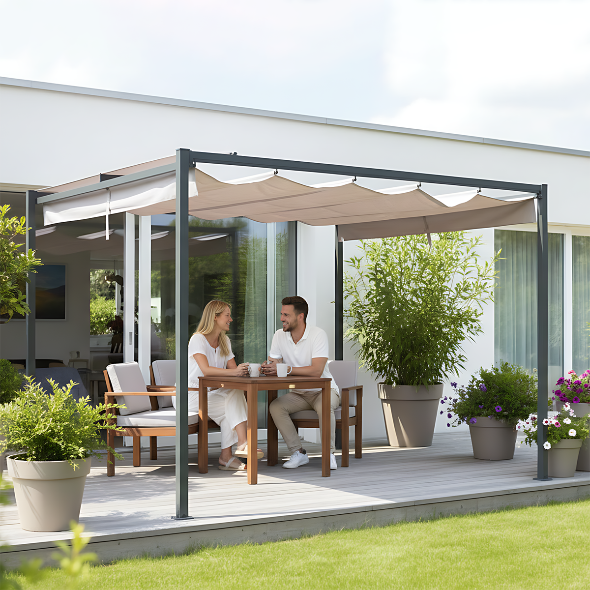 Pergola Arigo 3 x 3 x 2.3 m