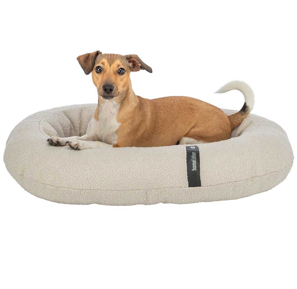 Ovalni ortopedski krevet za pse 95cm CityStyle Vital cream Trixie 373011