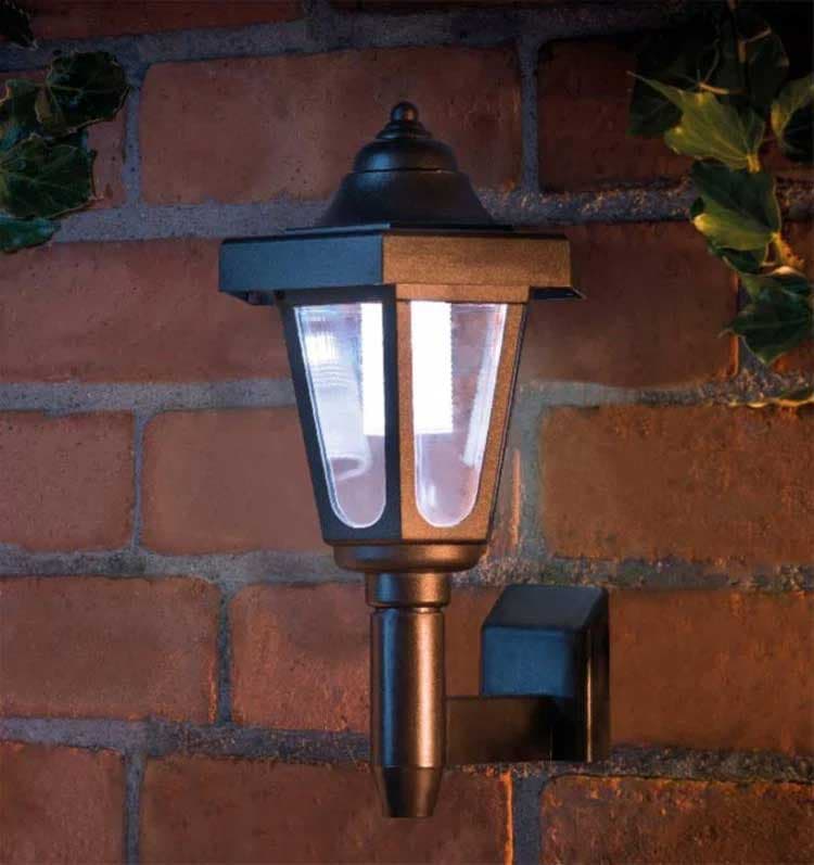 Zidna solarna lampa u obliku fenjera V30cm