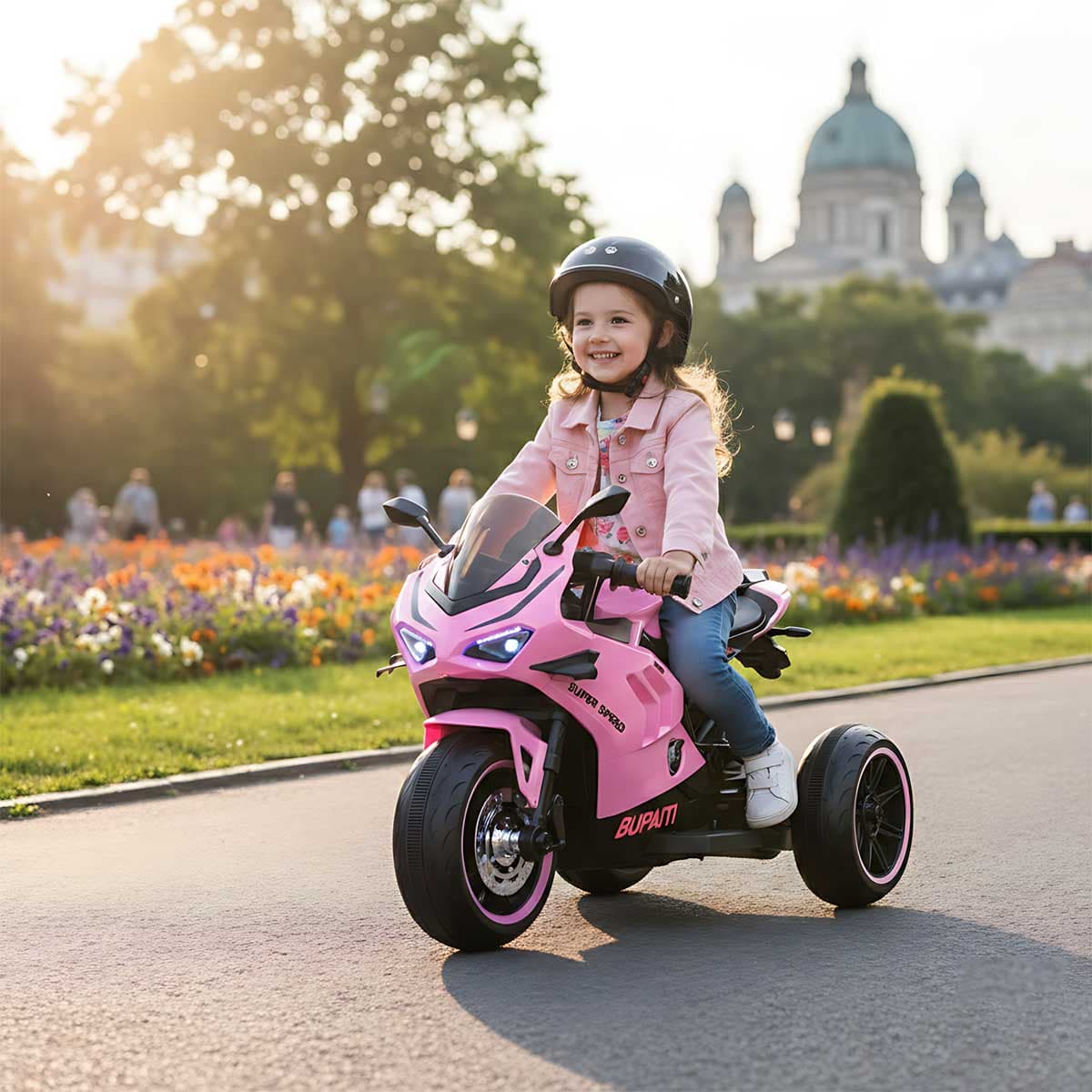 AKU Tricikl Bupaiti Rose