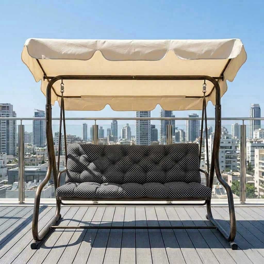 Jastuk Za Baštensku Ljuljašku 180x65x65cm Polka dots