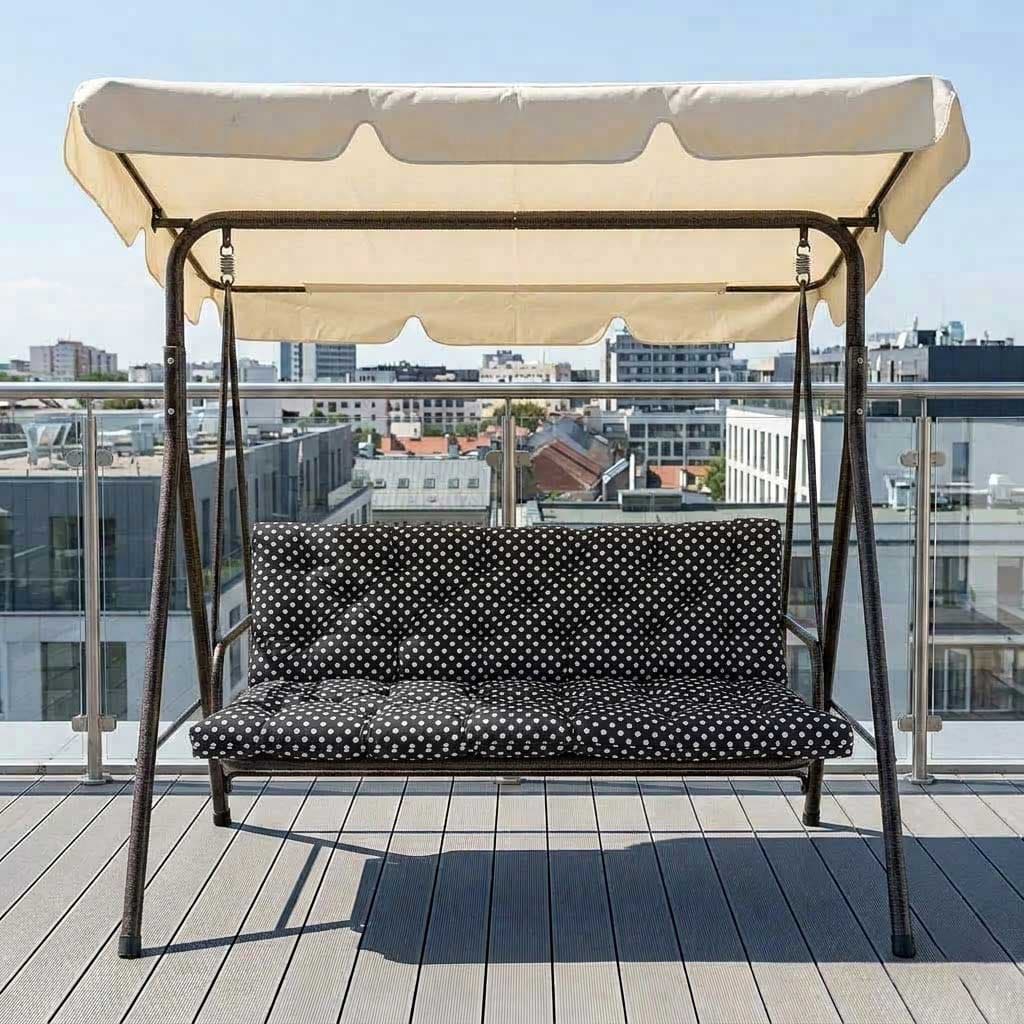 Jastuk Za Baštensku Ljuljašku 155x60x60cm Polka dots