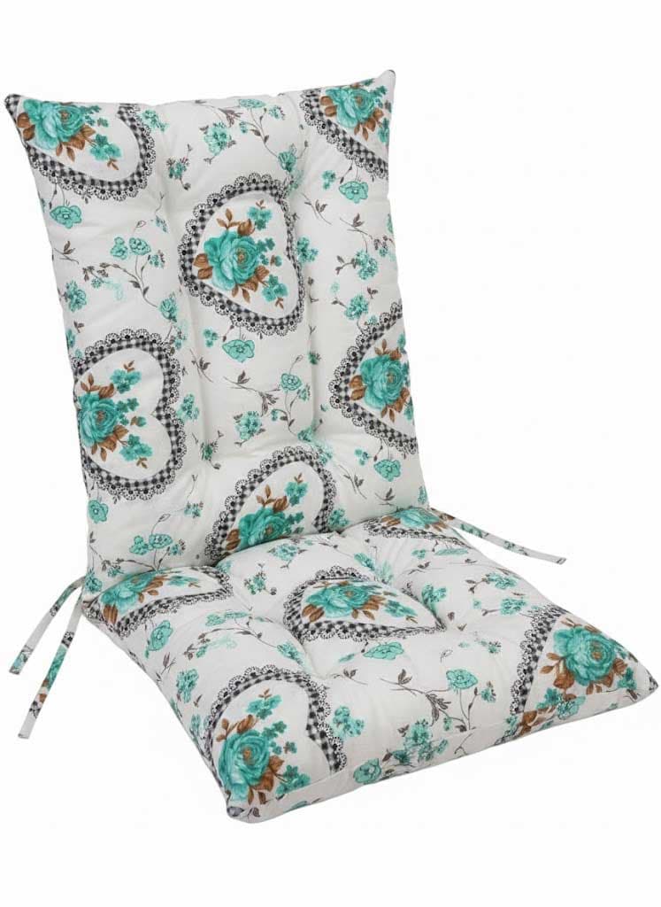 Jastuk Za Stolicu Sa Naslonom 1 kom. 45x90 cm FLOURISH GREEN