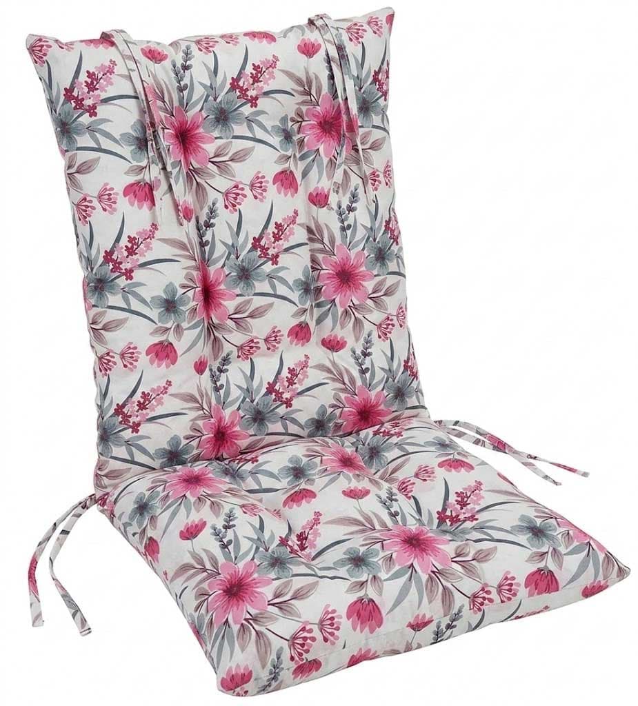 Jastuk Za Stolicu Sa Naslonom 1 kom. 50x100 cm PINK SPRING
