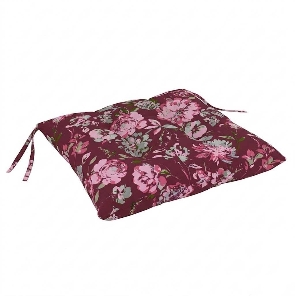 Jastuk Za Stolicu - Sedalica 1 kom. 50x50 cm BORDEAUX RETRO