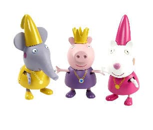 ToyOptions Pepa Prase: dvorske dame Emili Slonica i Suzi Ovca TO3016