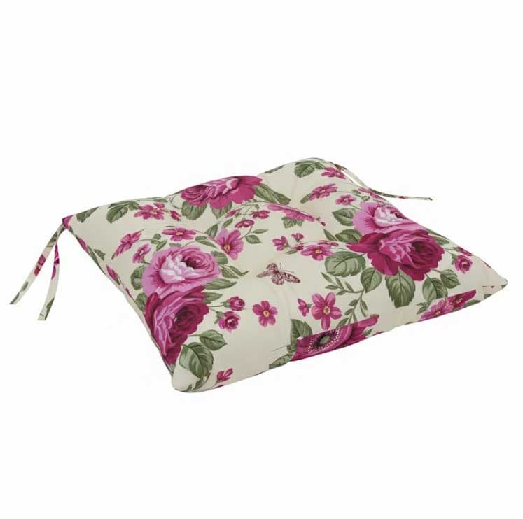 Jastuk Za Stolicu - Sedalica 1 kom. 60x60 cm PINK FLOWERS