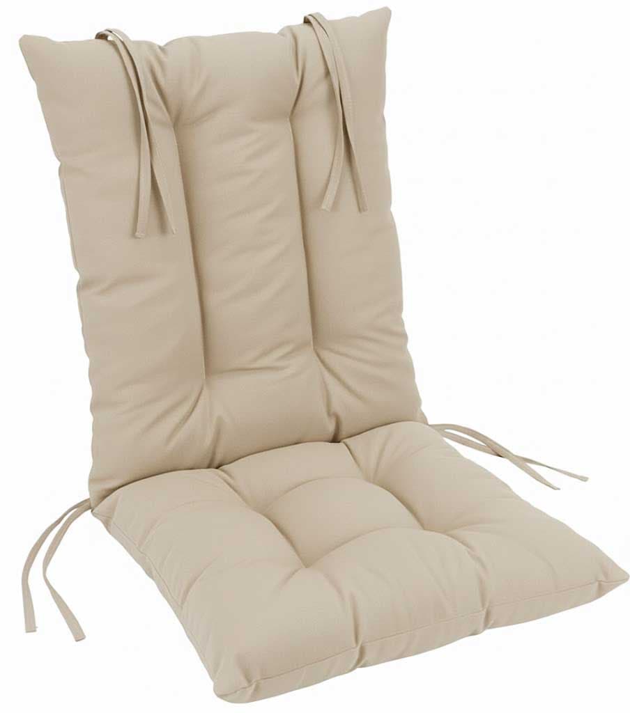 Jastuk Za Stolicu Sa Naslonom 1 kom. 40x80 cm BEIGE