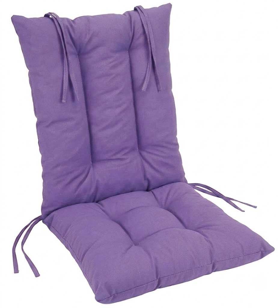 Jastuk Za Stolicu Sa Naslonom 1 kom. 50x100 cm LILA