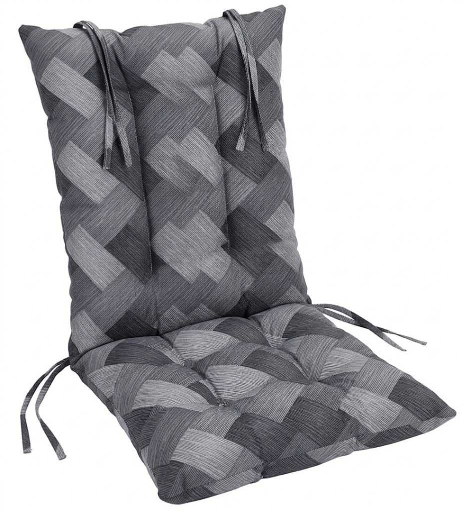 Jastuk Za Stolicu Sa Naslonom 1 kom. 50x100 cm TRICOT-BL