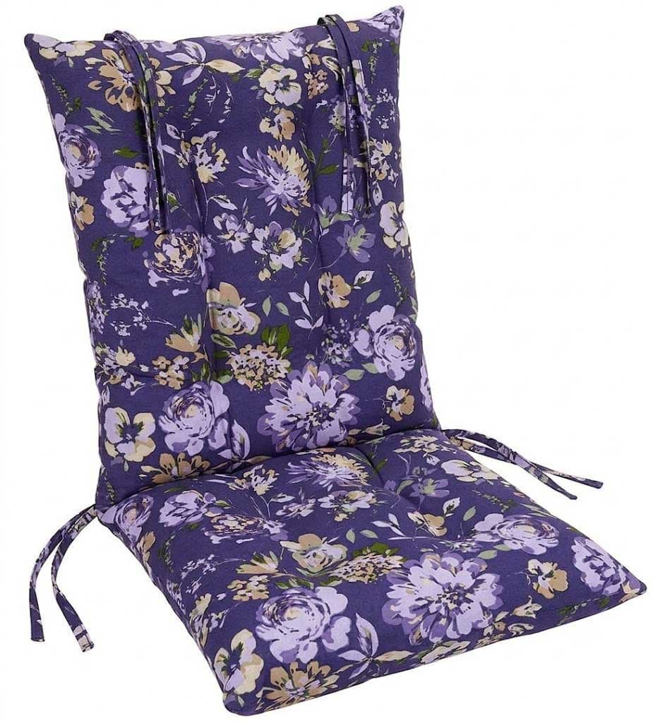 Jastuk Za Stolicu Sa Naslonom 1 kom. 60x120 cm VIOLET RETRO