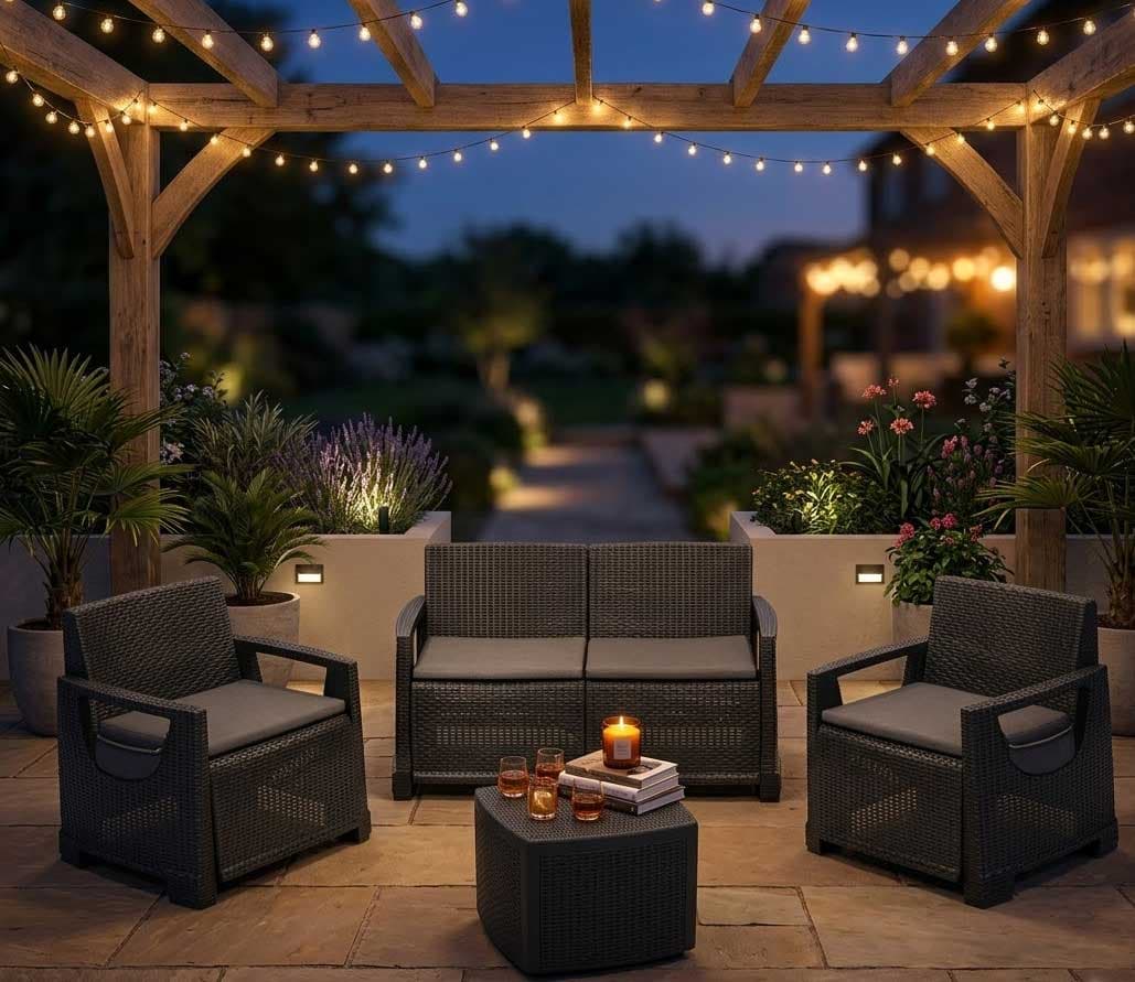 Baštenski set Bellagio – Italijanski stil i udobnost za vašu oazu