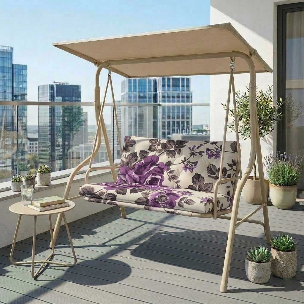 Jastuk za Baštensku Ljuljašku 135x55x55 cm VIOLET GARDEN