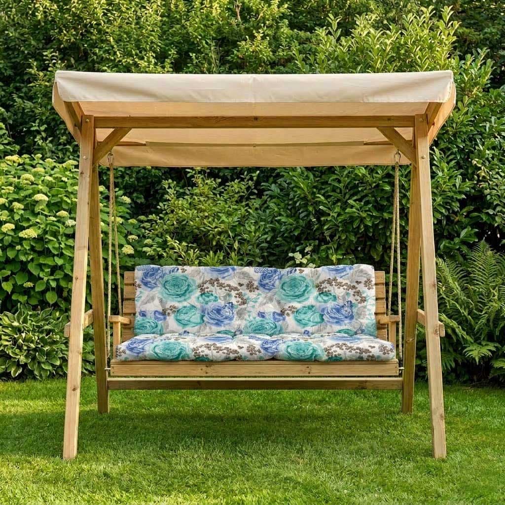 Jastuk za Baštensku Ljuljašku 155x60x60 cm BLUE ROSES