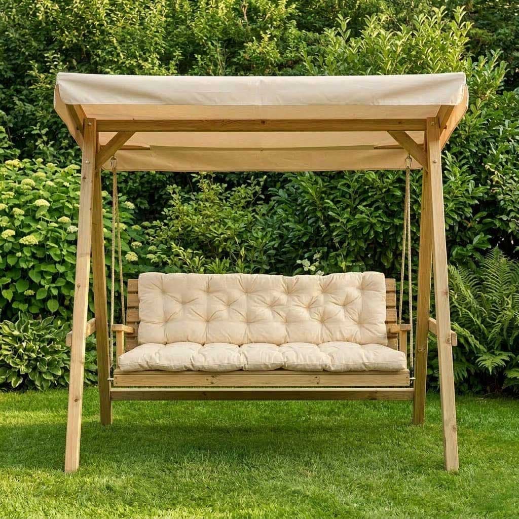 Jastuk za Baštensku Ljuljašku 155x60x60 cm IVORY