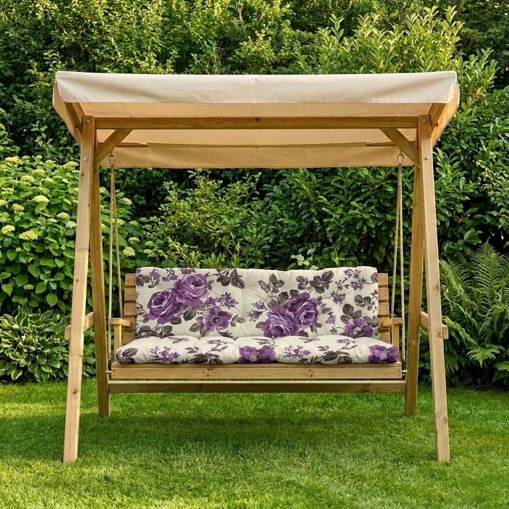 Jastuk za Baštensku Ljuljašku 155x60x60 cm VIOLET GARDEN